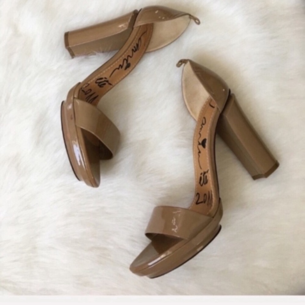 Lanvin | collection slip on platform heel patent leather